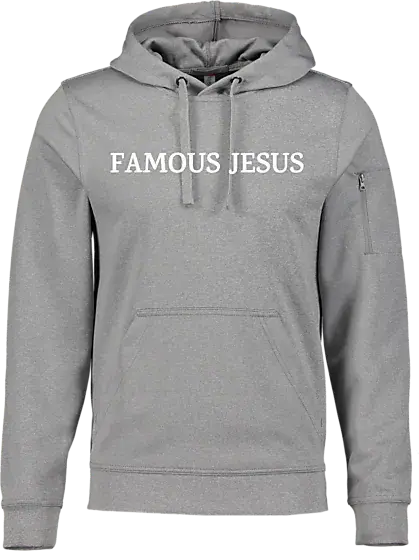 FJ grey melange basic active hoodie
